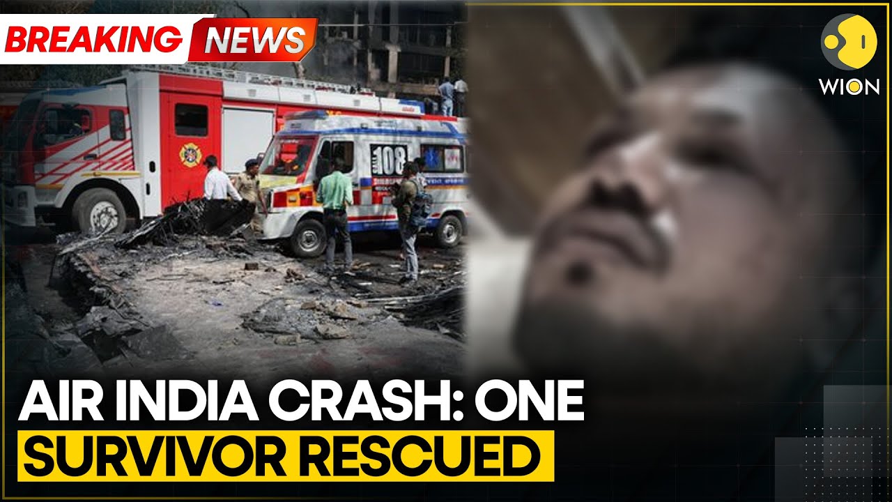 Ahmedabad Plane Crash: One Survivor Identified, Being Treated For Injuries | WION