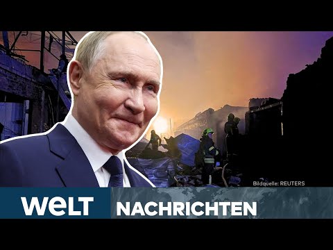 UKRAINE-KRIEG: Merz über Putin: "Vielleicht schwerster Kriegsverbrecher unserer Zeit" | WELT STREAM