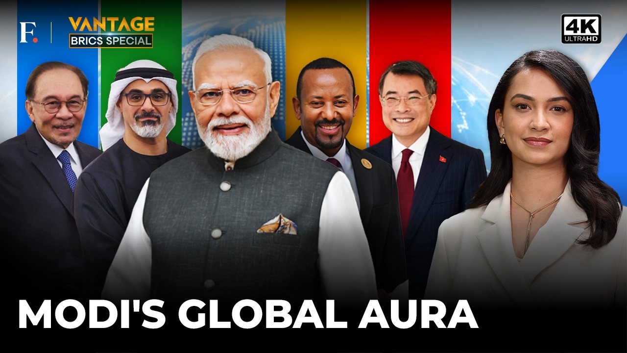 BRICS: PM Modi Day of Power Diplomacy: 4 Leaders, One India Strategy | Vantage on Firstpost | 4K