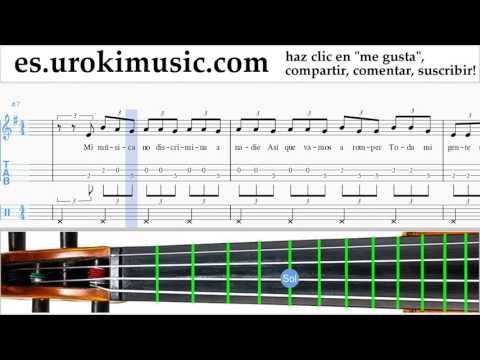 Como Tocar Violín J. Balvin, Willy William - Mi Gente Tablatura Parte#2 um-i927