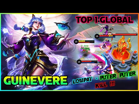 Guinevere Top 1 Global, Agresive Gameplay !!! by |.DHAN - Mobile Legends