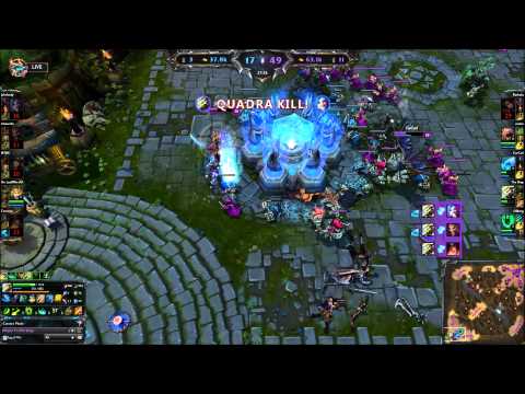 League of Legends - Fountain Dive Penta