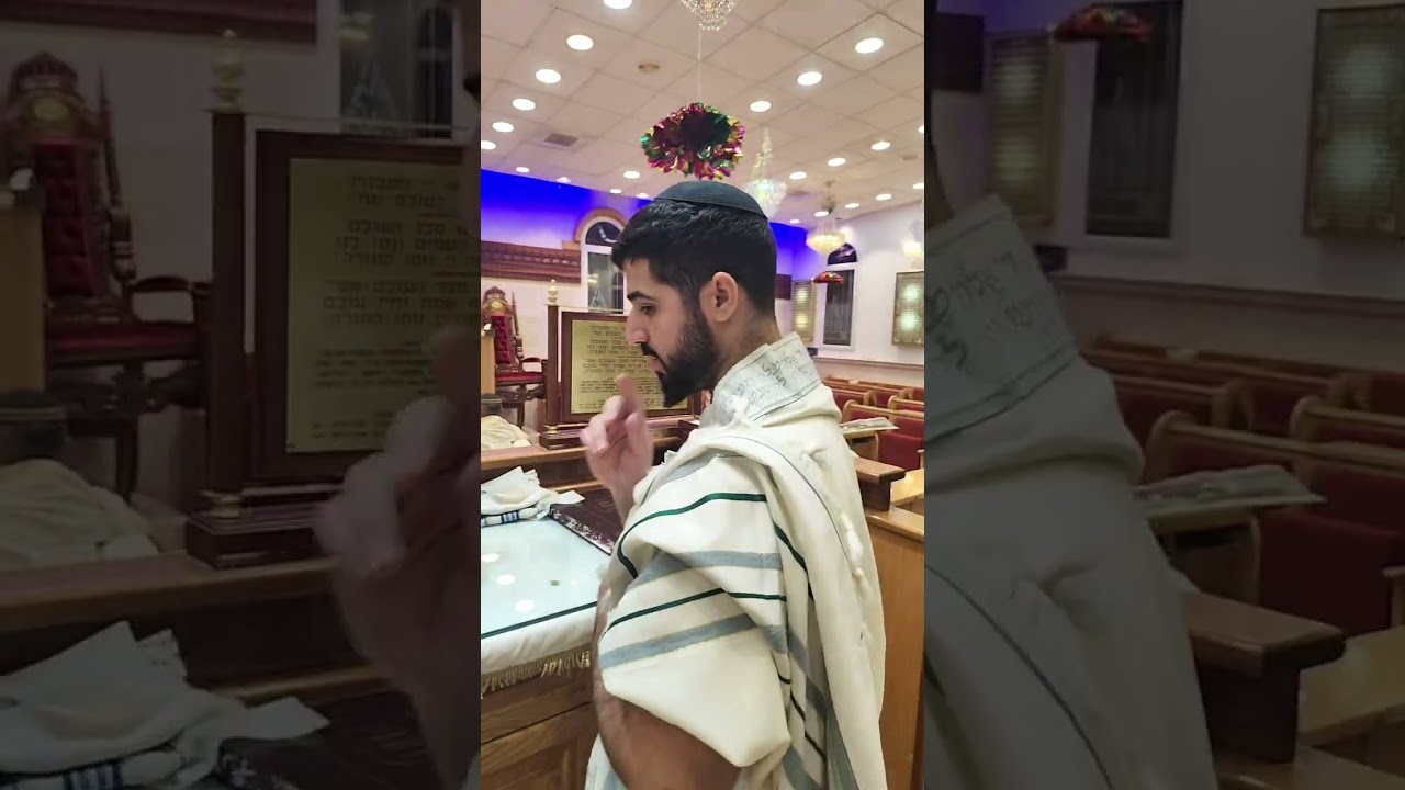 קריאת התורה לחג סוכות הושענא רבה תשפ'ז בית הכנסת רינת ירושלים היכלא דרבנו יור
