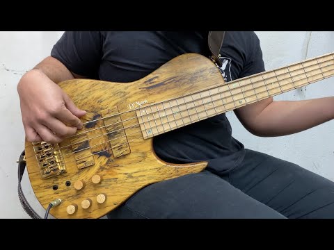 Teste D’Mark Omega 5 Spalted 2021 | D’Mark Guitars