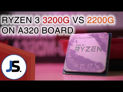 Ryzen 3 3200G vs 2200G on an A320 motherboard? (18 game benchmark)