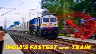 Download lagu India's Fastest Diesel Train mp3