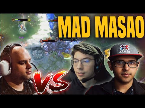 Mason: Yelling Is My Religion... Is Gunnar Trying to Be Arteezy? (vs. Bulba, Gunnar)