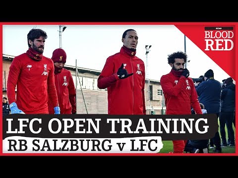 リバプール公開練習｜デヤン・ラブレン・ブースト｜RBザルツブルクVリバプールFC (Liverpool Open Training | Dejan Lovren boost | RB Salzburg v Liverpool FC)