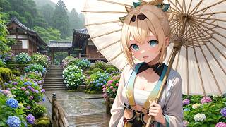 【AI動画】シネマティックな世界×風真いろは 雨の京都旅行 | ホロライブ / AIアニメーションコレクション
