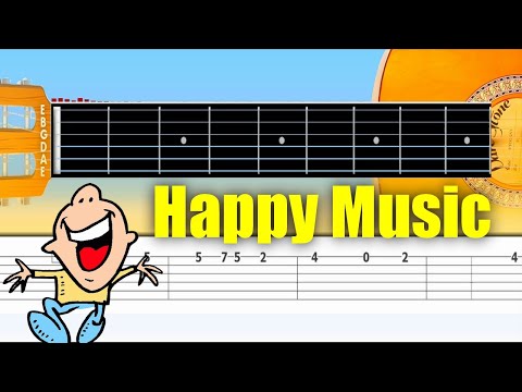 Happy Music Guitar Tab