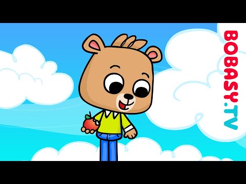 Misio Zdzisio - Piosenka O Jedzeniu - Bobasy TV -  Polskie Piosenki dla Dzieci