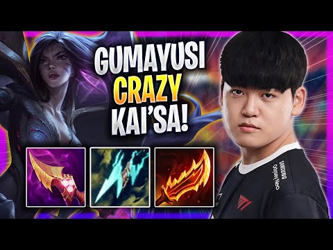 GUMAYUSI IS SO CRAZY WITH KAI'SA! - T1 Gumayusi Plays Kai'sa ADC vs Draven! | Season 2023
