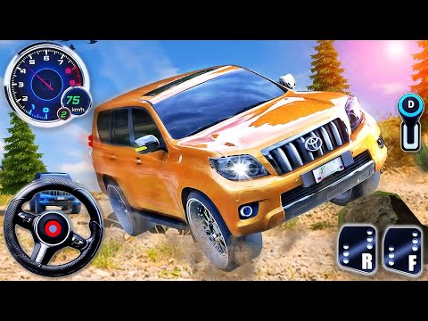 Offroad 4x4 Jeep Driving Simulator - Mountain Luxury SUV Prado Driver - Android GamePlay