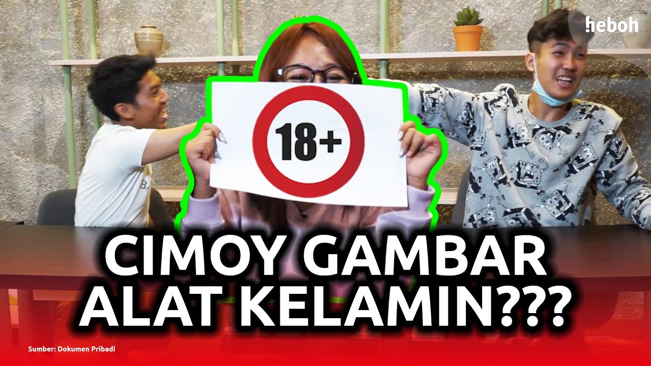 Cimoy 'Belajar' Sambil Gambarin Alat Kelamin