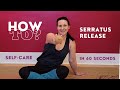 Massage Ball For Shoulder Serratus Muscle Release Shorts