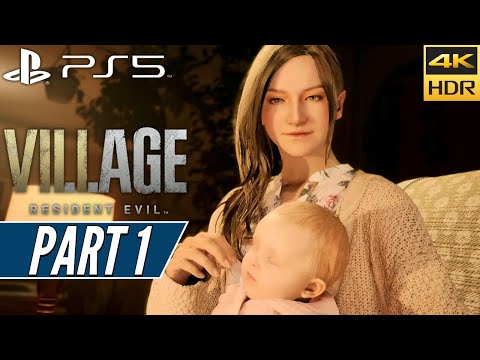 RESIDENT EVIL 8 VILLAGE (PS5) Walkthrough Gameplay PART 1 [4K 60FPS HDR] - No Commentary