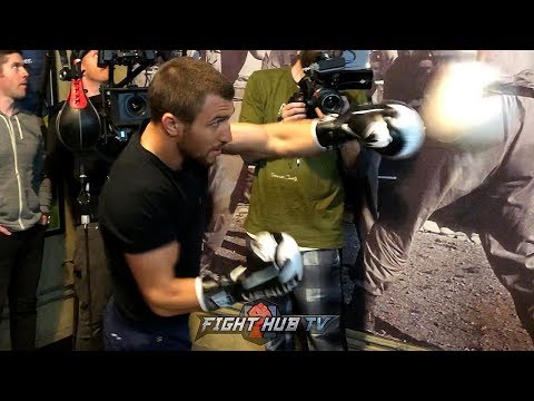 VASYL LOMACHENKO'S FULL BOXING WORKOUT- TRAINING FOR ANTHONY CROLLA FIGHT