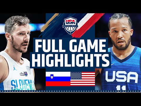SLOVENIA vs USA SHOWCASE | FULL GAME HIGHLIGHTS | August 12, 2023