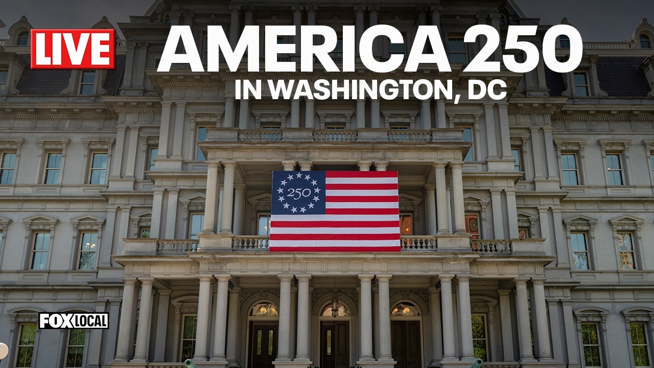 LIVE: America 250 events in Washington, DC