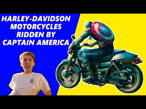 The Harley Davidson Motorcycles Ridden By Captain America | Bikes of Captain America