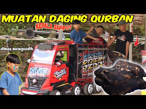 DITDIM DISTRIBUTES QURBAN MEAT FROM SAPIPUTS!! SEPARATED FROM SAPIPUTS, DIMAS IS SAD
