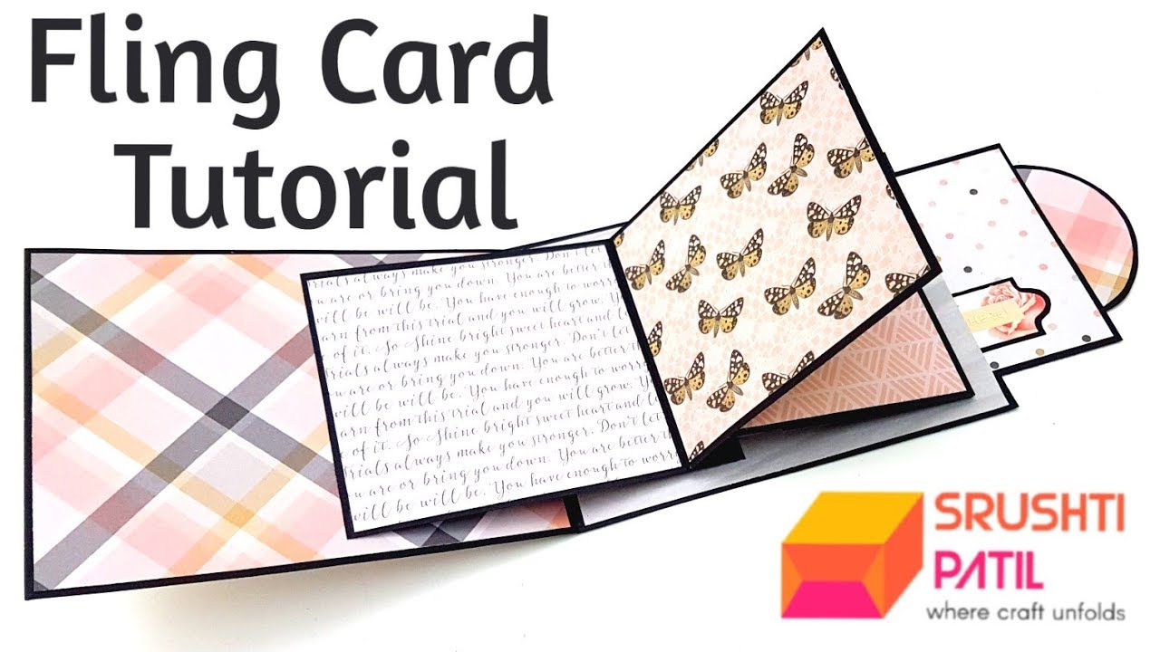 Fling Card Tutorial by Srushti Patil