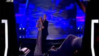 Despina Vandi & Antonis Remos[Live Medley 3/3](The Voice of Greece 2 final 21-06-2015)