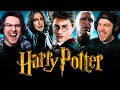 We BINGED Every HARRY POTTER Movie For The FIRST TIME