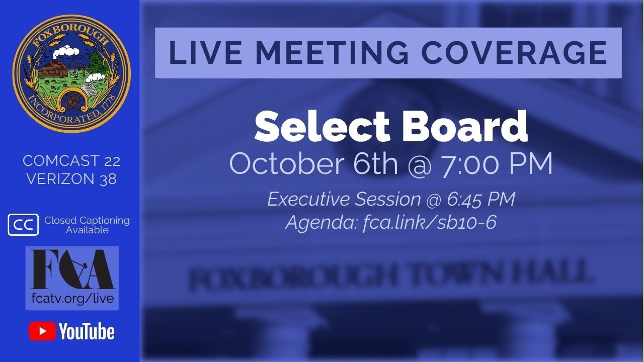From the Select Board