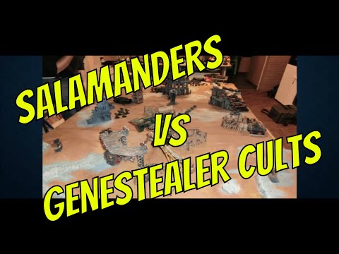 WH40K Genestealer Cult vs Salamanders
