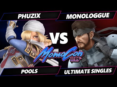 MomoCon 2025 - Phuzix (Sheik) Vs. monologgue (Snake) Smash Ultimate - SSBU