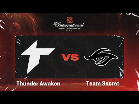Thunder Awaken vs Team Secret | Game 2 | The International 2022 - Main Event Day 3