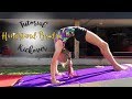 Gymnastics Handstand Bridge Kickover Tutorial| Carissa SGG