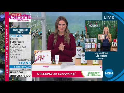 Korres Superstars 3-teiliges Hautpflegeset