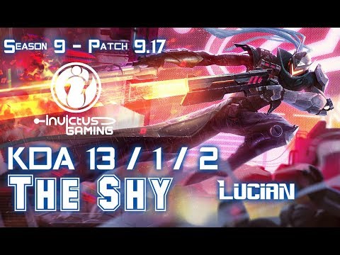 IG The Shy LUCIAN vs OLAF Top - Patch 9.17 KR Ranked