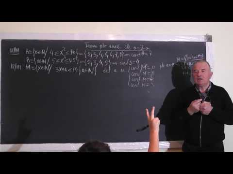 Lectia 1298 Operatii cu multimi Operatii cu puteri Factor comun Compararea a doua puteri - Clasa 5