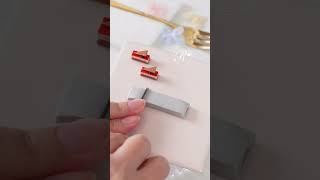 【粘土】カシスとマロンムース【ミニチュアスイーツ】#shorts #clayart #miniature #clay #polymerclaytutorial