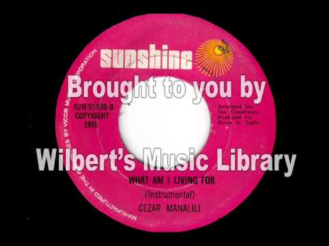WHAT AM I LIVING FOR - Cesar Manalili