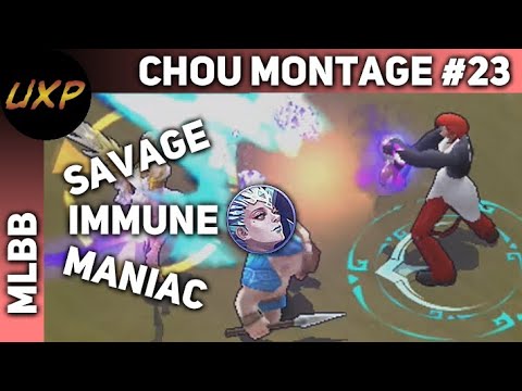 Chou Montage #23 - Savage, Maniac, immune Aurora and long kicks! | unXpected | MLBB