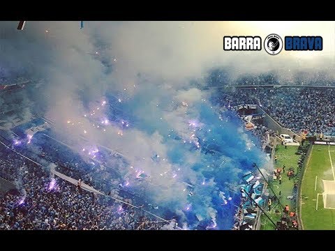 "Recibimiento Geral Do Grêmio, Gremio vs Lanus - FINAL Copa Libertadores 2017" Barra: Geral do Grêmio • Club: Grêmio