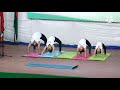 Yoga Performance Done By Young Yogini S At International School Of Lusaka