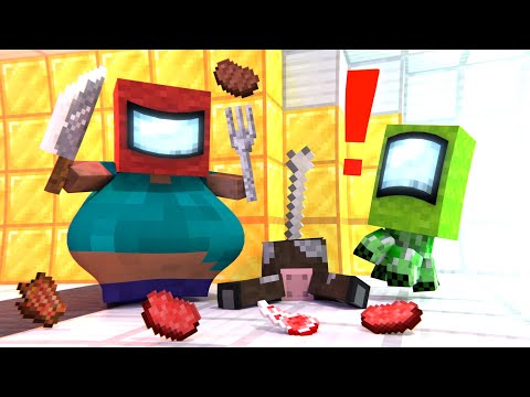 AMONG US 4 - Minecraft Animation