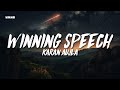 Winning Speech - Karan Aujla (Lyrics/English Meaning)