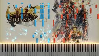 【ピアノ連弾】FF14の青龍戦BGM『雲蒸竜変』を耳コピアレンジしてみた