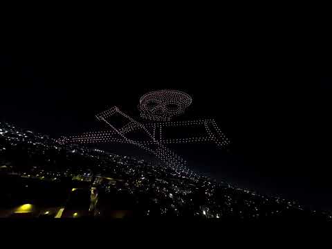 what a perfect way to cap off our big, dumb legacy with this drone show after the jackass premiere!