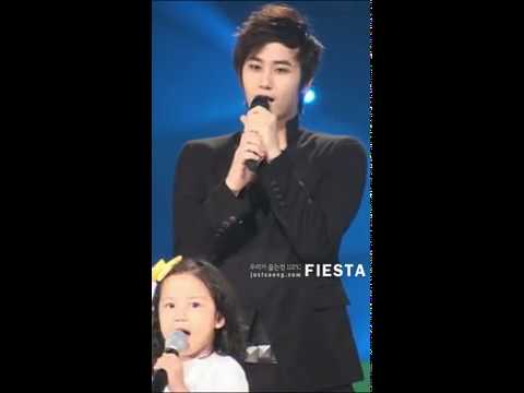 [Fancam 35] SS501 Young Saeng  Focus - Singing "Children Medley" Song @ KBS Open Concert [10.06.08]