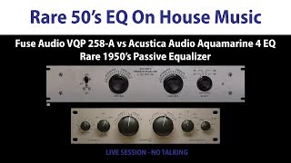 Video thumbnail for Fuse Audio VQP 258-A vs Acustica Audio Aquamarine 4 EQ by Plugin Decisions