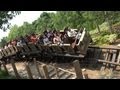 Big Grizzly Mountain Runaway Mine Cars POV Hong Kong Disneyland Roller Coaster On Ride