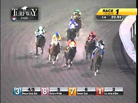 Turfway Park 01092016 Race 1