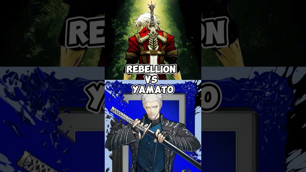 Rebellion vs Yamato #dmctv #virgil #dante #sparda #netflix #anime #devilmaycry #dmc5  #gaming